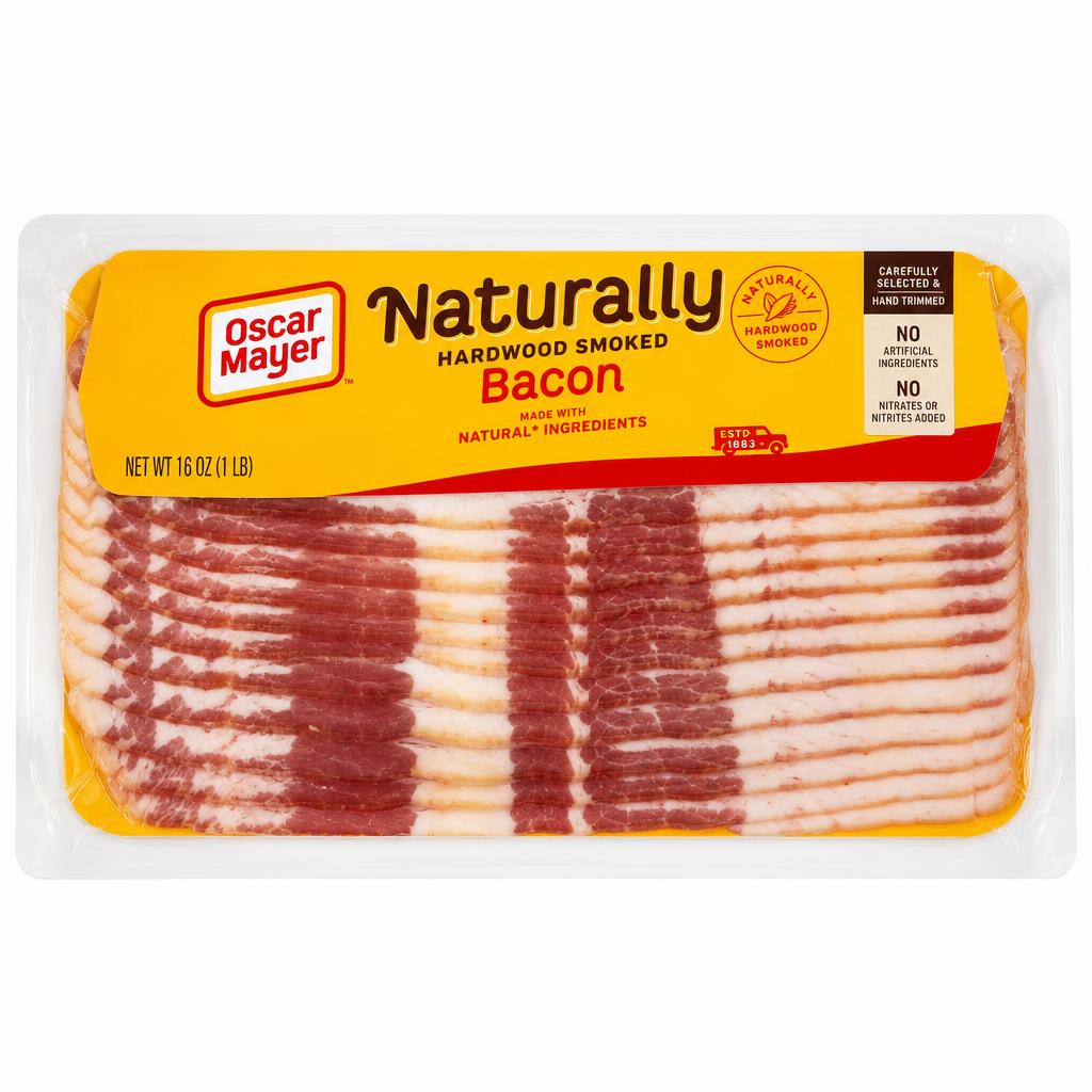 Oscar Mayer Naturally Hardwood Smoked Bacon 16 oz